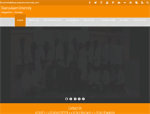 Tablet Screenshot of daarusalaamuniversity.com
